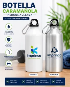 Botella Caramañola Personalizada en Imprinco