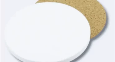 Portavaso Cerámica con base en corcho en Imprinco