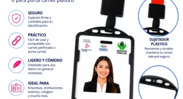 Lanyard con Sujetador Plástico para Carnet Imprinco